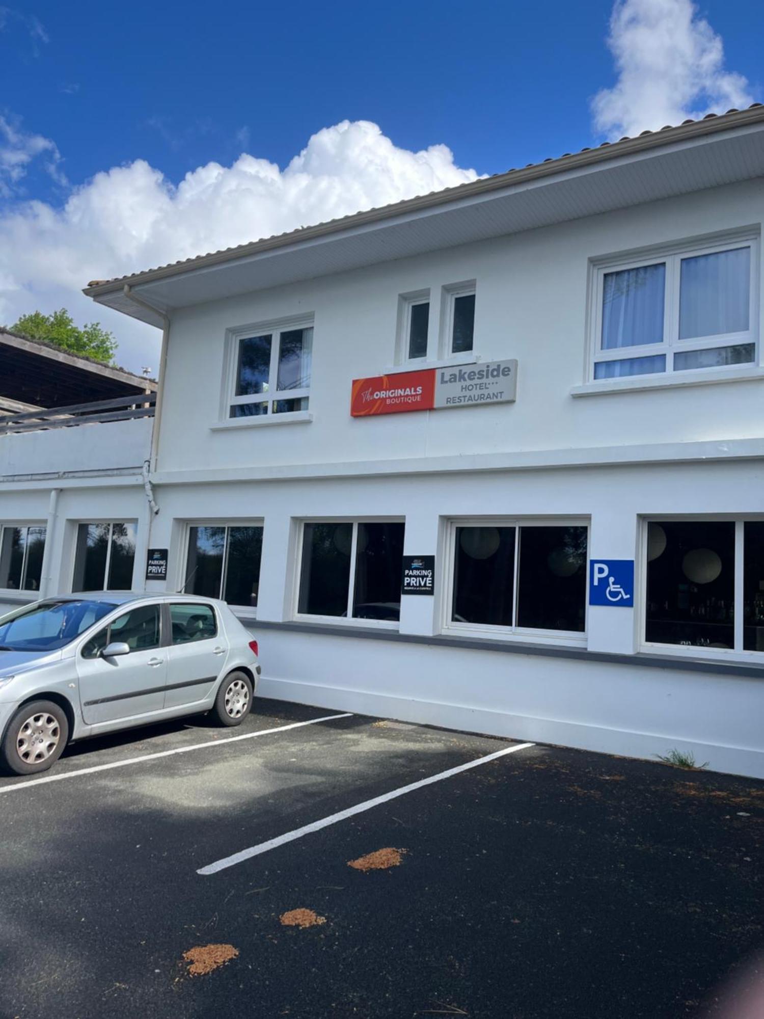 The Originals Boutique, Hotel Lakeside, Biscarrosse , Lac パランティ・アン・ボルヌ エクステリア 写真
